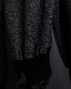 "Christian Dior PRETA PORTER"
Ribbon design mixed yarn knit pullover