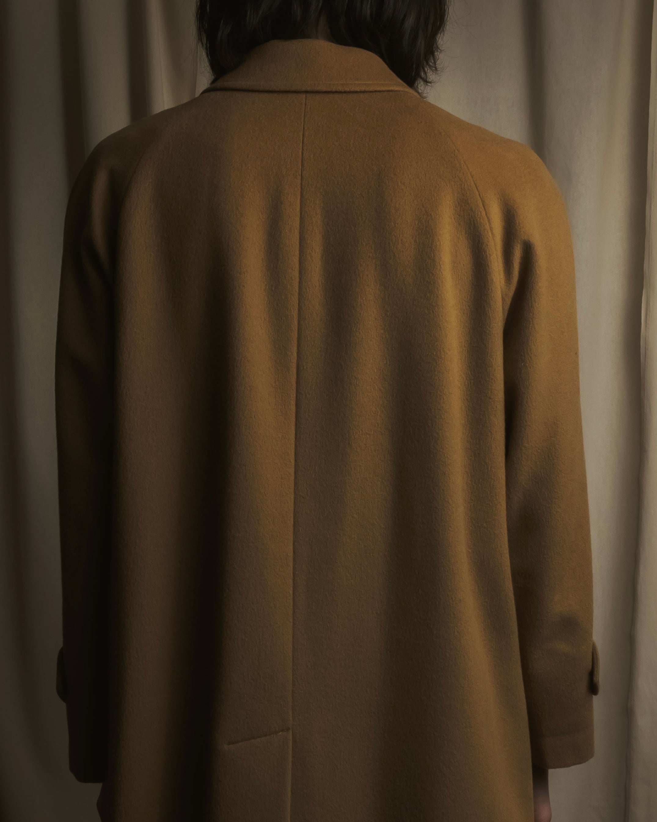 BURBERRYS (バーバリーズ) - ウールカシミヤコート - ブラウン - 80s