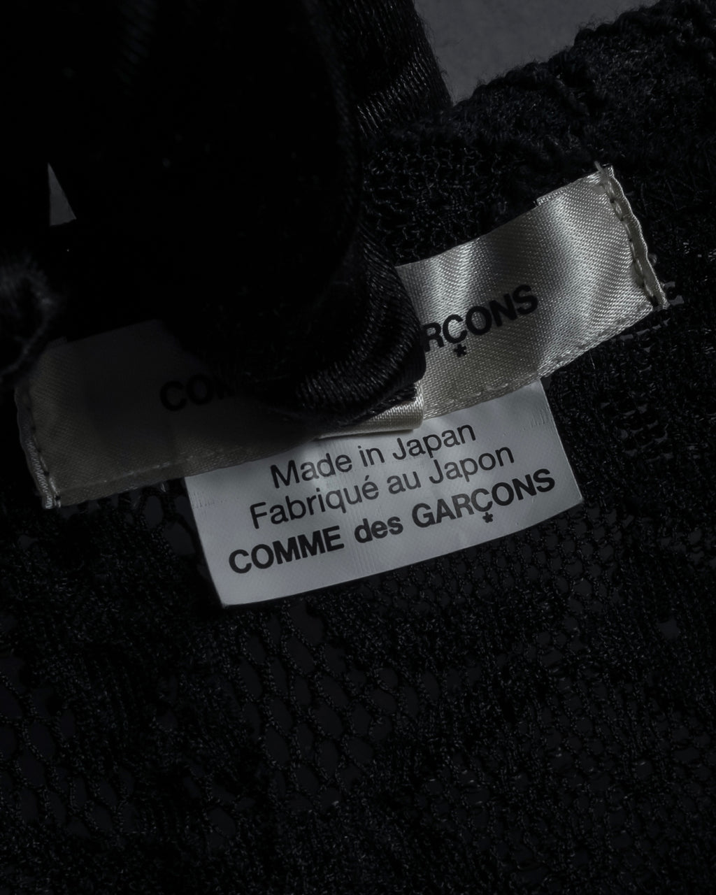 "COMME des GARCONS" 20SS Floral motif lace pullover