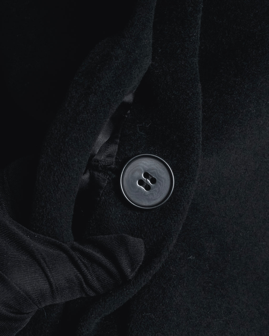 "Max Mara" 90’s-00’s Stand collar belted coat