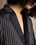 "Dolce & Gabbana" Silk design double-breasted tailored jacker