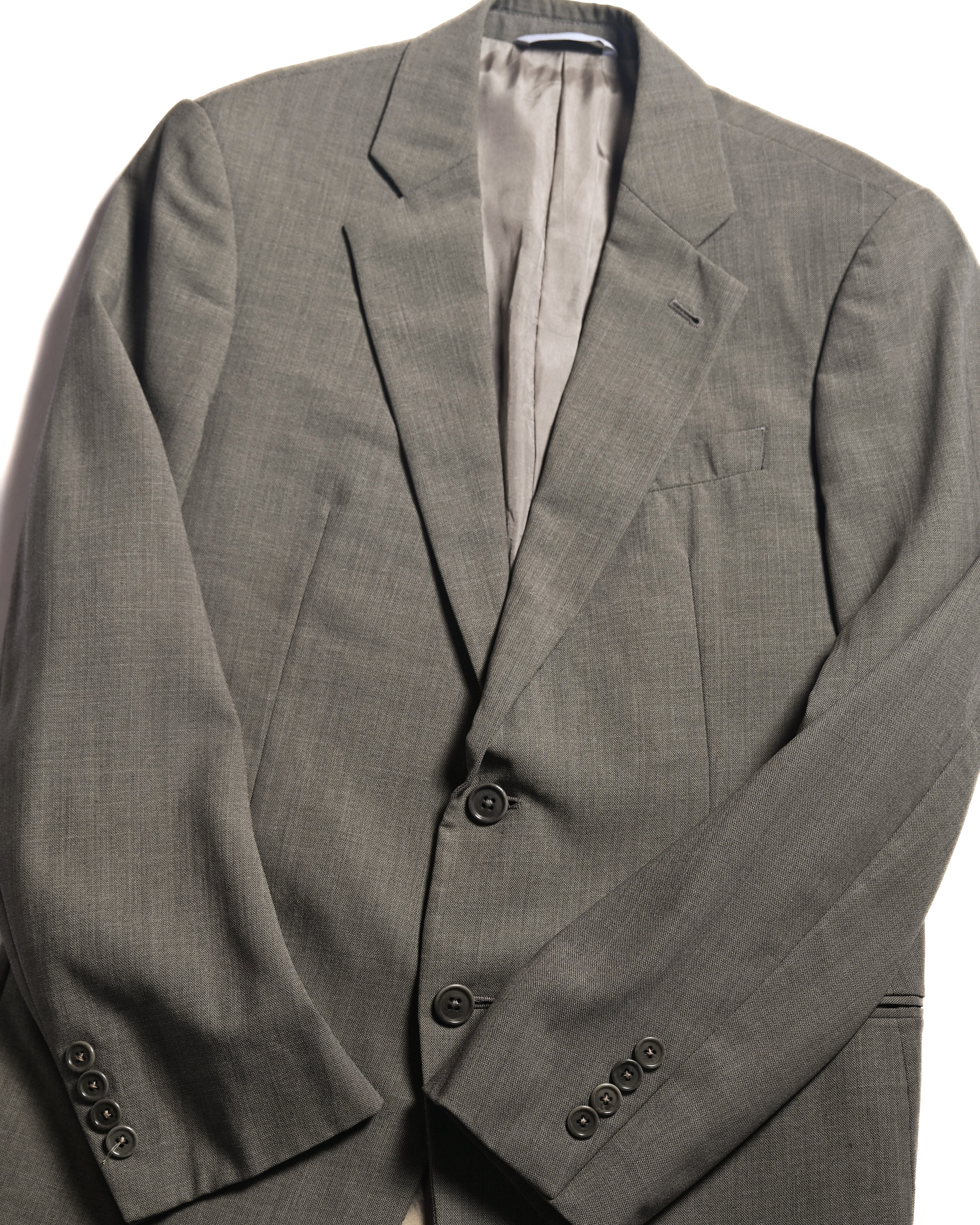 ARMANI COLLEZIONI Vintage/ Single Breasted 2B Tailored Jacket Light Gray