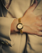 –SPECIAL– "GUCCI" 80's-90's Elegant gold tone wristwatch