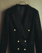"CÉLINE" 10's Structured double-breasted blazer