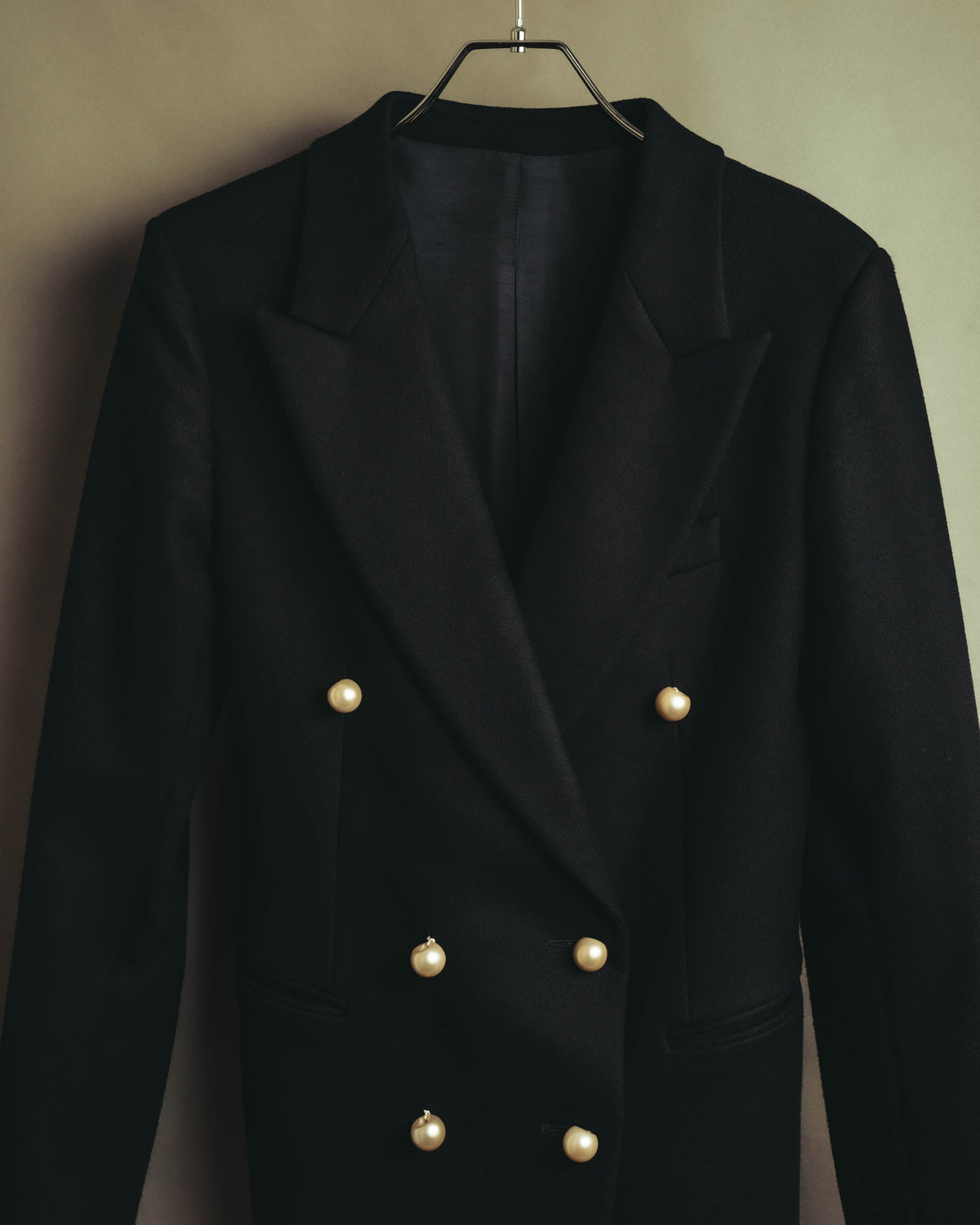 "CÉLINE" 10's Structured double-breasted blazer