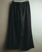 "VALENTINO GARAVANI" 90's-00's Sheer side striped wide trousers