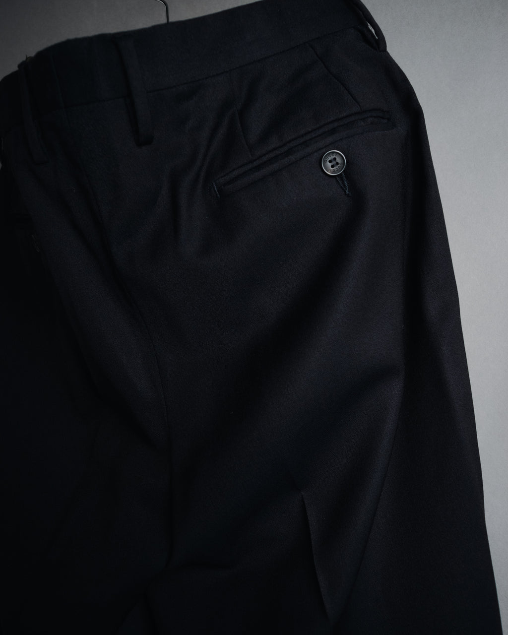 "GUCCI" 90’s-00’s Cashmere blend minimalist three button suit set