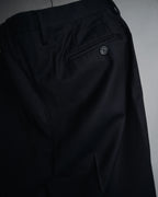 "GUCCI" 90’s-00’s Cashmere blend minimalist three button suit set