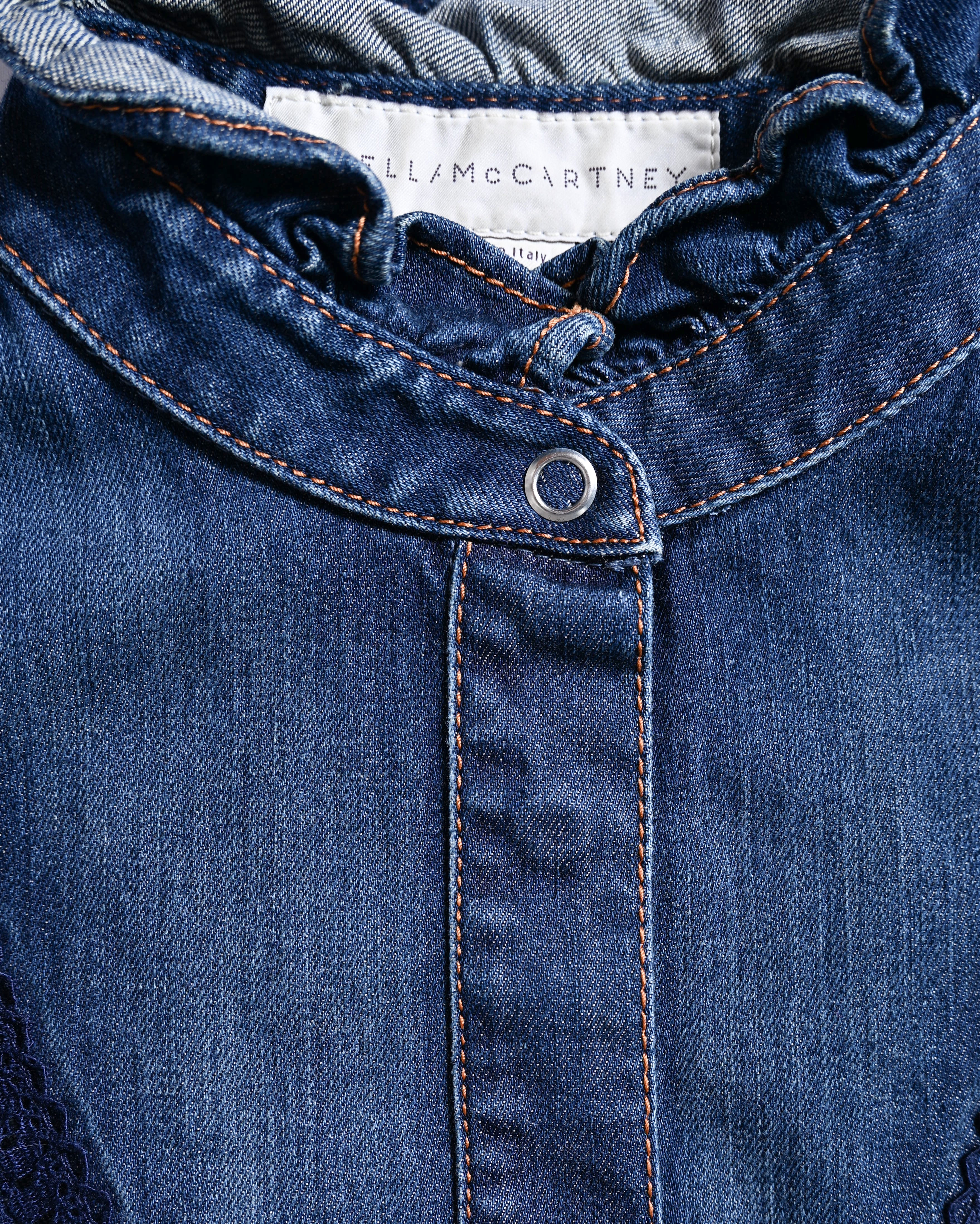 Stella McCartney/ Frill Designed Denim Shirt