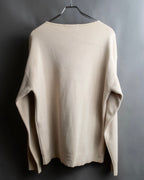 "Salvatore Ferragamo" 2 numbering graphic design intarsia knit