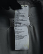 "Maison Margiela" 17AW belted gown knit coat