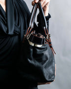 "LOEWE"　Belt design logo engraved tote bag