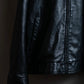 "M. JULIAN" High quality leather single riders blouson