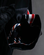 "THOM BROWNE" Shiny long hidden button shirt