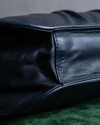 "VALENTINO" Gathered design rounded silhouette shoulder bag