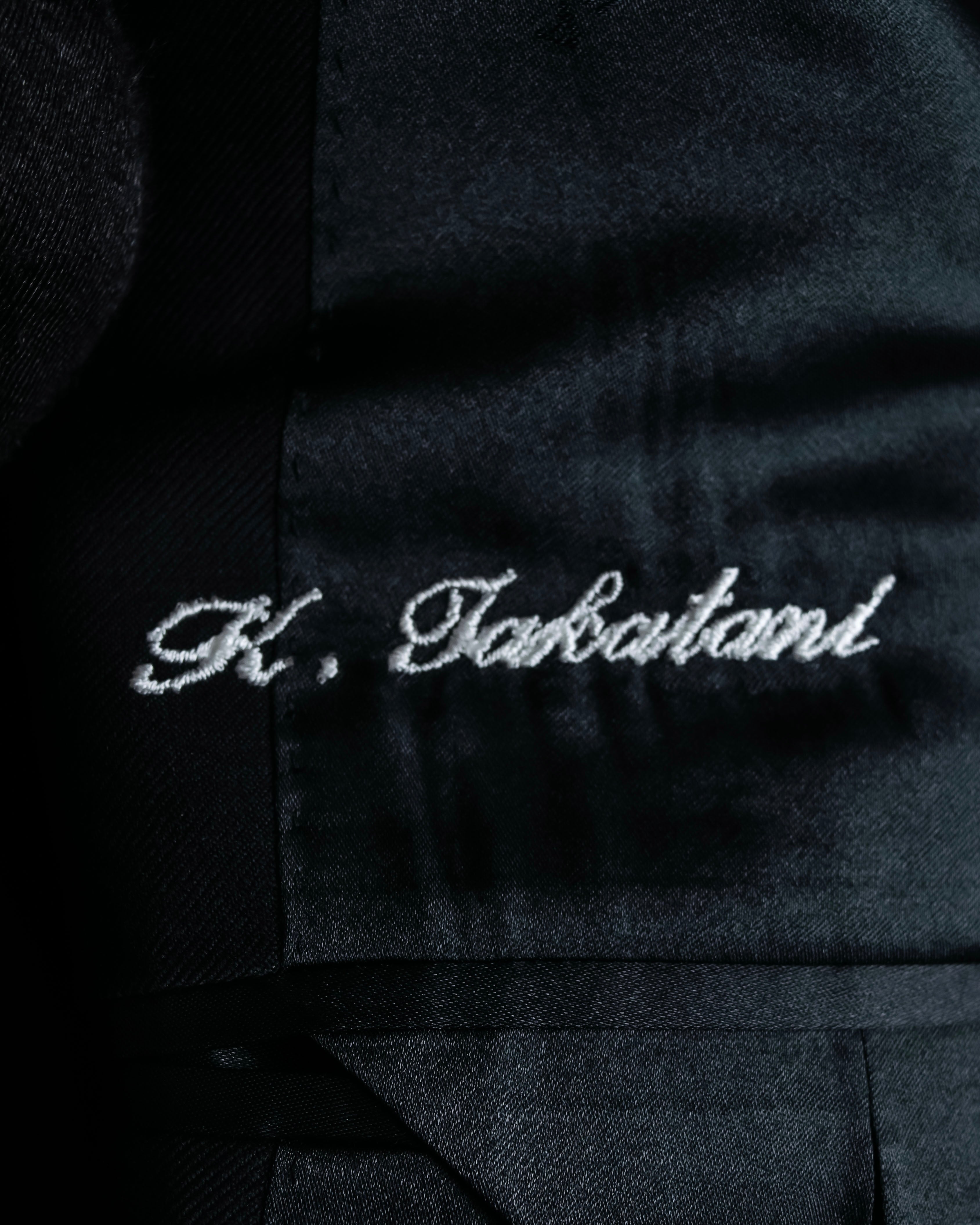 "BALENCIAGA" Taylor & Lodge tailoring wool three-piece set