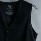 “Y‘s” Tail coat detailed vest