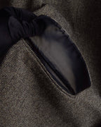 "BROOKS BROTHERS" Melange tweed three-piece suit