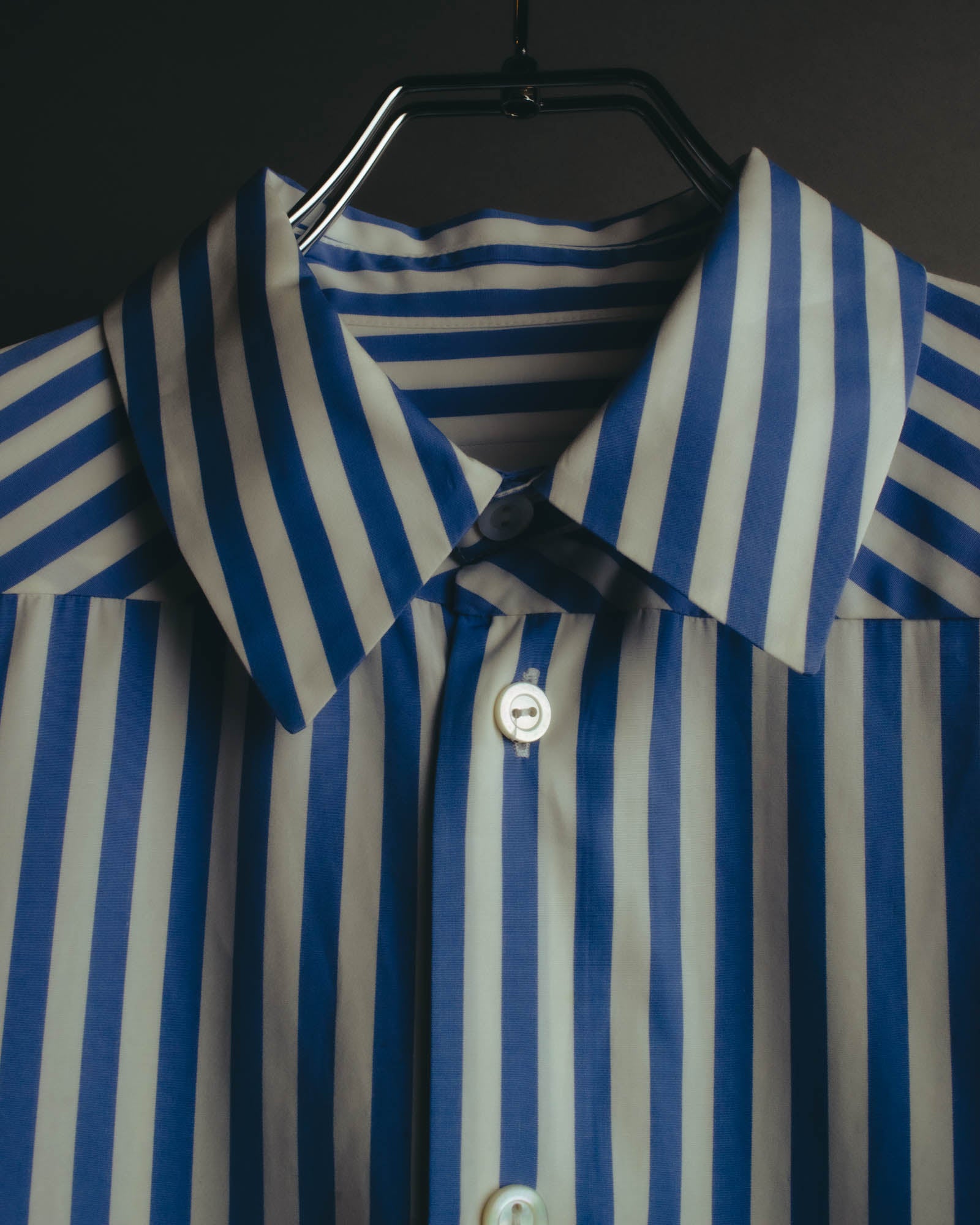 “JIL SANDER” 2018-2023 oversized striped cotton shirt dress
