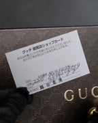 "GUCCI" Horsebit design Princetown heeled loafers