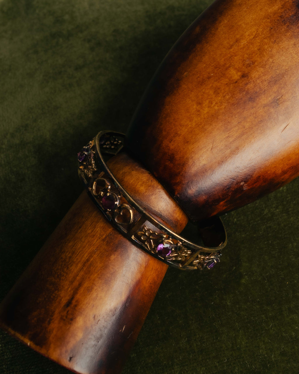 “Hanae Mori” 1989 Butterfly sterling cuff bangle