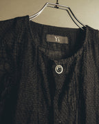 -SPECIAL- "Y's" 21SS Textured sleeveless long vest