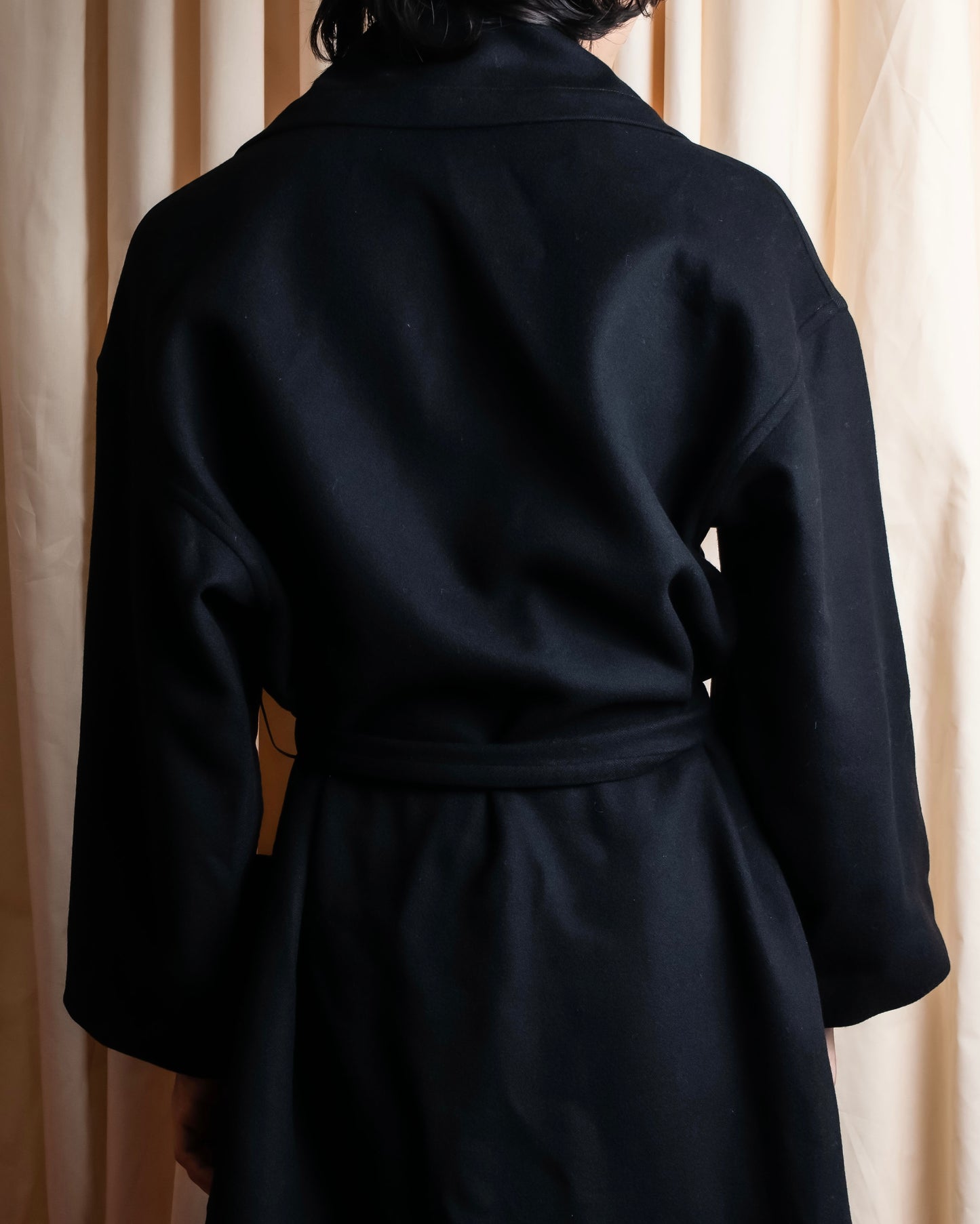 "Salvatore Ferragamo" Maxi length oversized gown coat