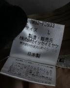 "ISSEY MIYAKE" Fine pleated shirt jacket