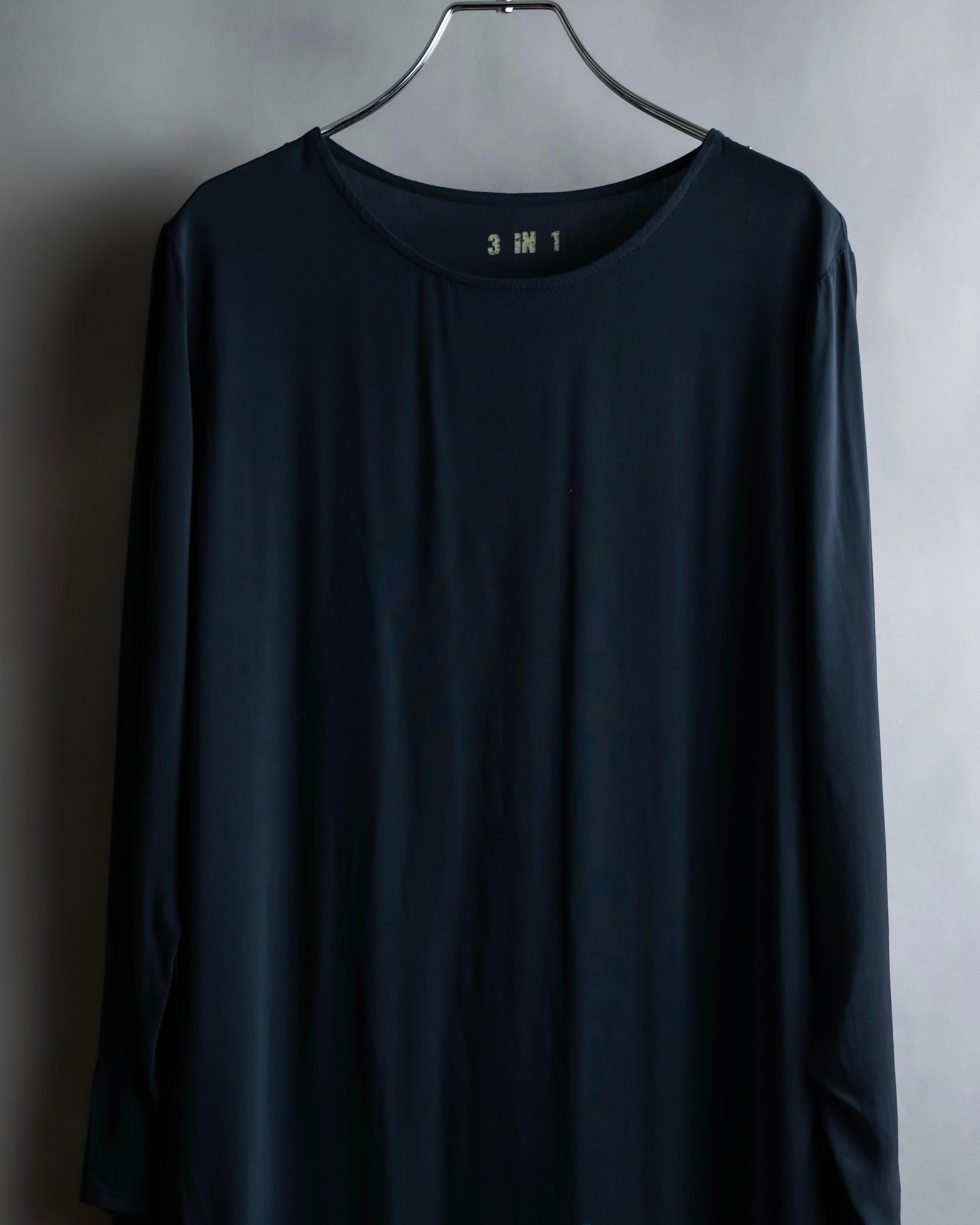 "Maison Martin Margiela" Beautiful draped navy 3-way dress