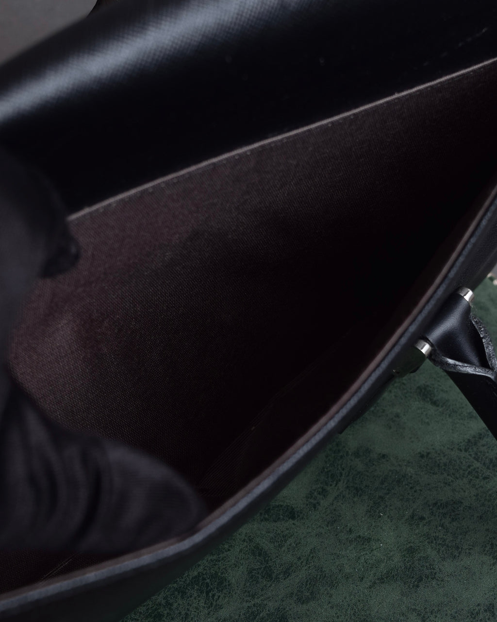 "BURBERRY" Saffiano leather mini boston bag