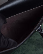 "BURBERRY" Saffiano leather mini boston bag