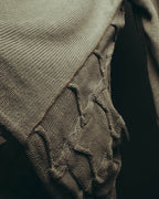 "ARMANI COLLEZIONI" 00's-10's Textured linen knit cardigan
