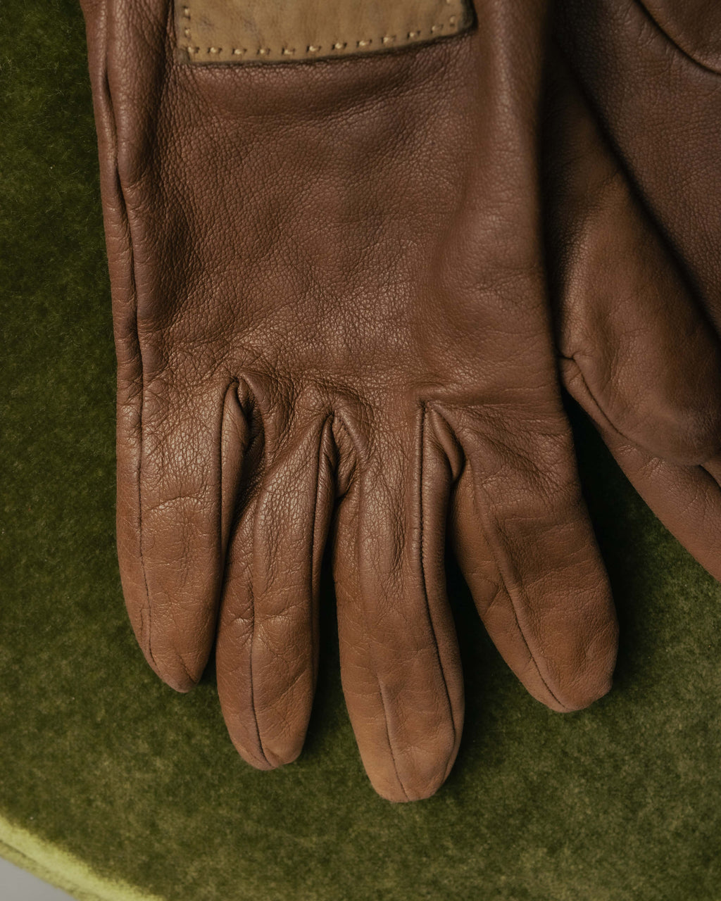 -SPECIAL- “HERMÈS” 80’s-90’s Chaine d’ancre leather gloves