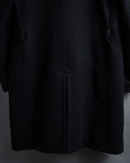 "VIKTOR&ROLF" Sculptural lapel melton coat