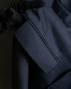 "CHRISTIAN DIOR MONSIEUR"
Shadow check pattern structured set up