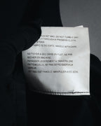 "tricot COMME des GARCONS" 2004 SS draped lapel cropped vest