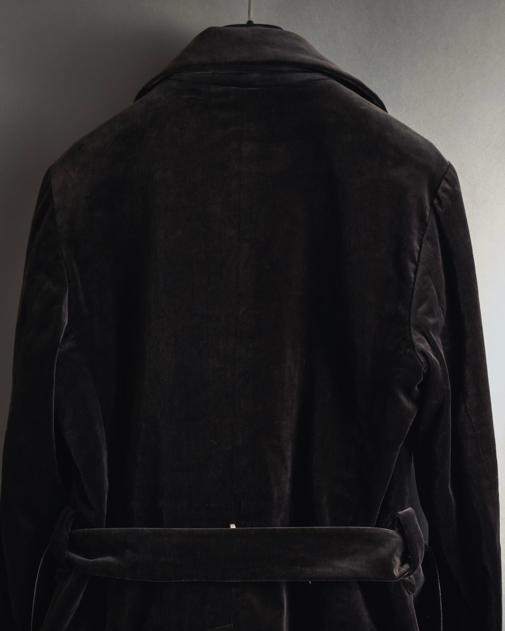 -SPECIAL- "JIL SANDER"
90’s-00’s Architectural cotton velvet belted coat