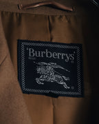 “Burberrys” 90’s crest button double breasted tailored jacket
