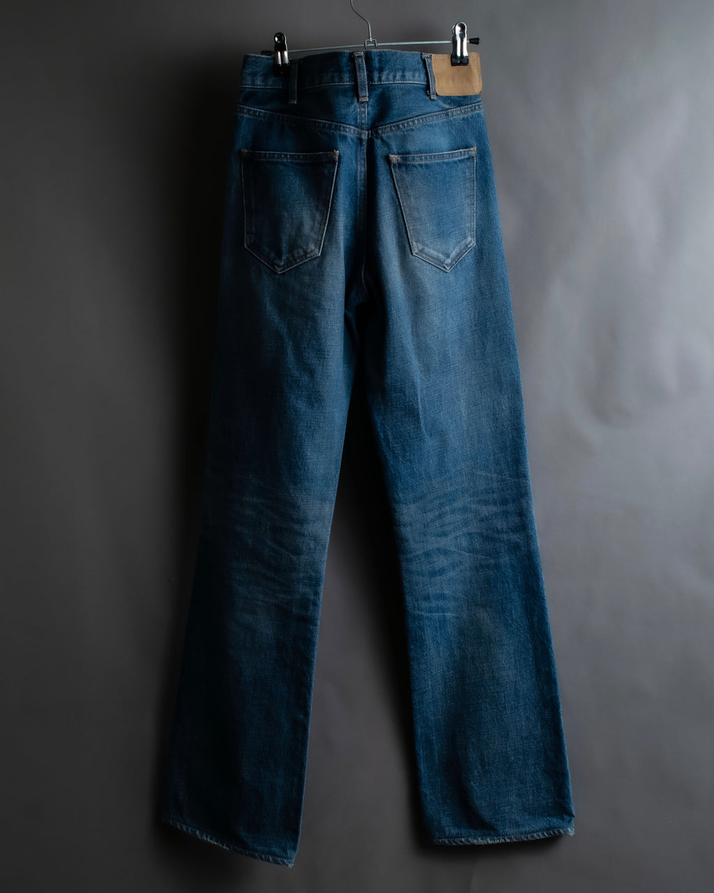 "CELINE" Stonewash design straight denim