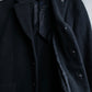 "COMME des GARCONS" Hook design wool blend chesterfield coat