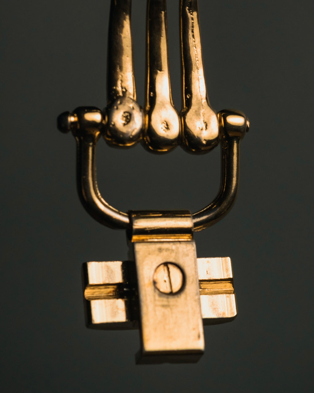 “CELINE” 2019-2024 Gold maillon horsebit bracelet