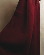 “BOTTEGA VENETA” 10’s Sculptural flutter sleeve wool dress