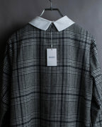 "MACKINTOSH" Glen check pattern straight line dress