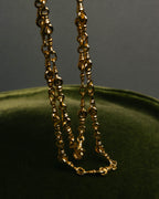 "Christian Dior" 80's-90's Gold tone chain necklace