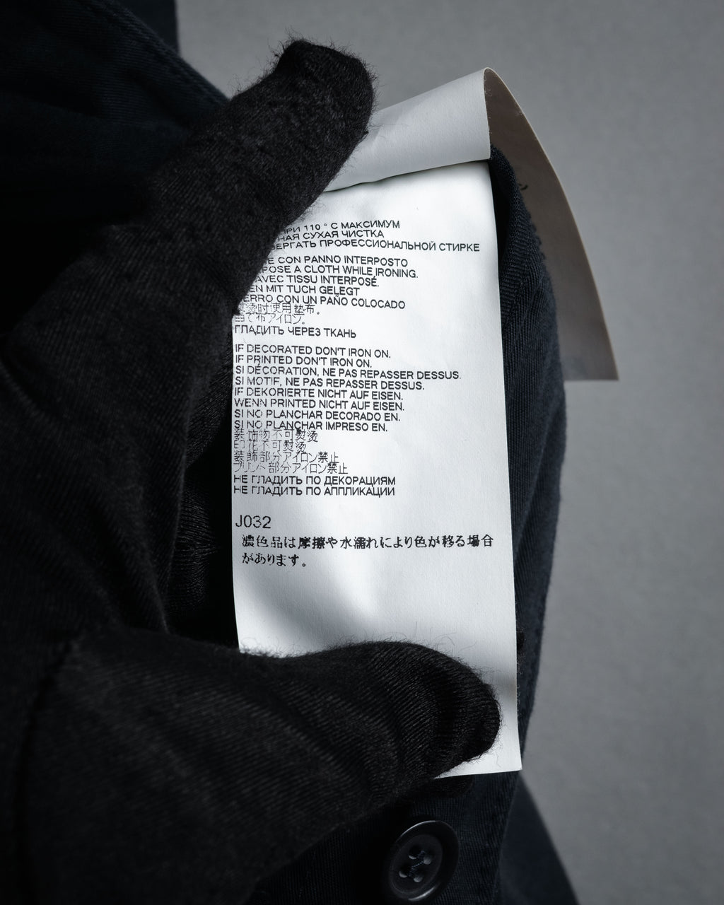 “Maison Margiela” 2019SS Cotton draped culotte shorts