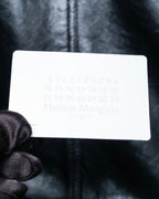 "Maison Margiela" Brown Leather Compact Wallet