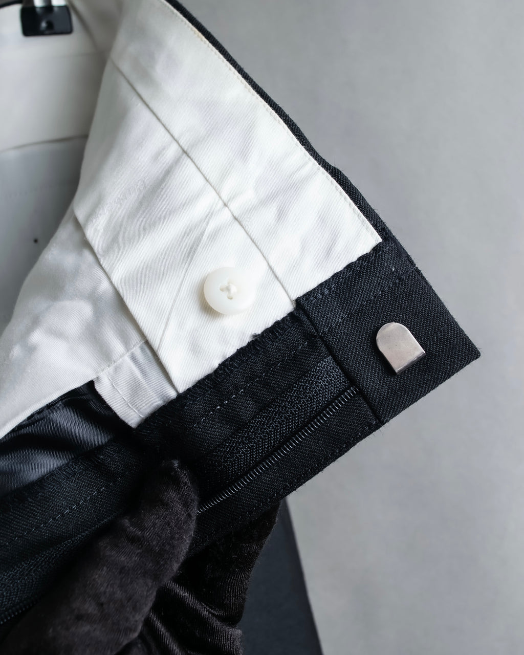 "BURBERRYS" Mohair mix classical tailored three-piece suit