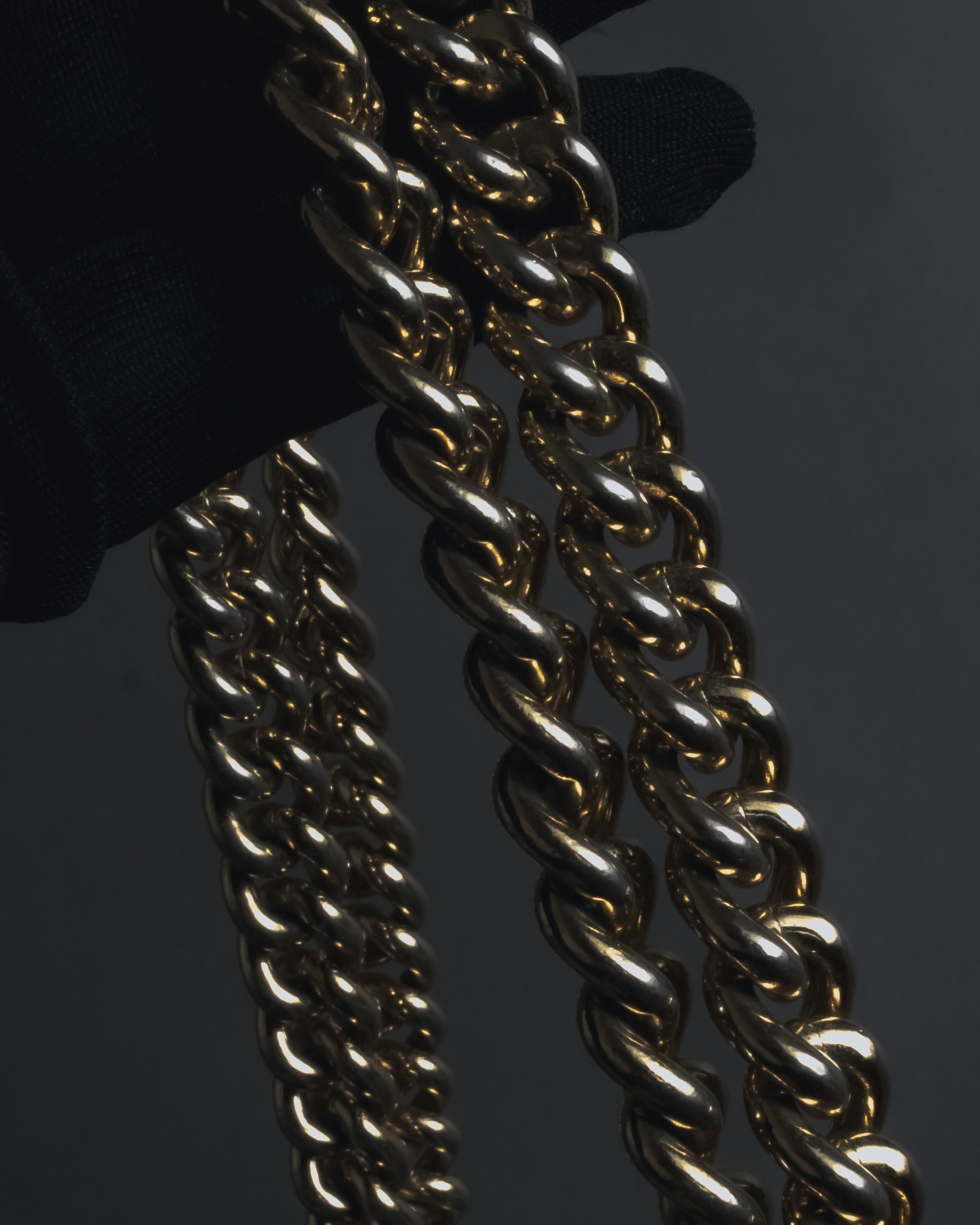 -SPECIAL- "GUCCI" Michele-era floral padlock design chain shoulder bag