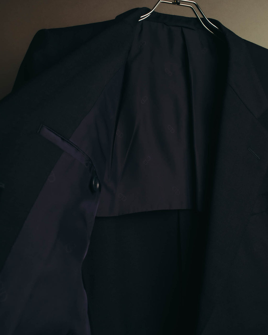 "Christian Dior" 80's-90's Mohair wool two-piece suit