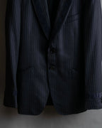 "PAUL SMITH" Satin-switched striped tailored jacket